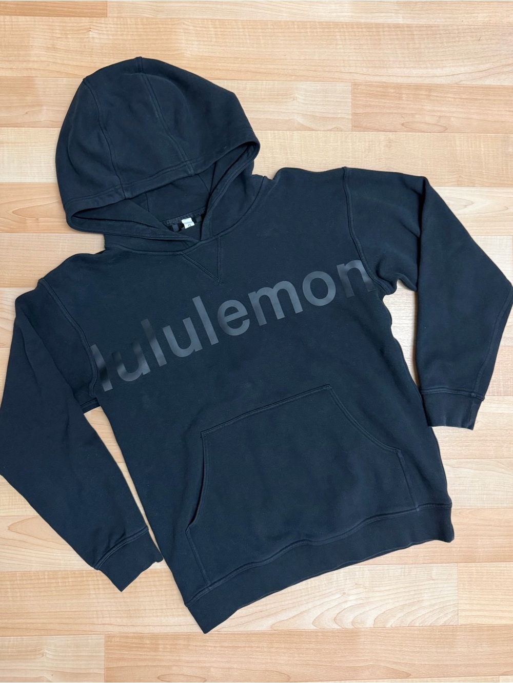 Lululemon All Yours Graphic Hoodie Size 8 | Black